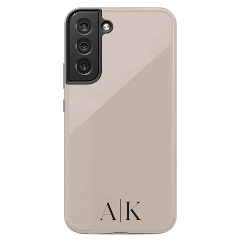 Custom Initials Galaxy Case - Centered